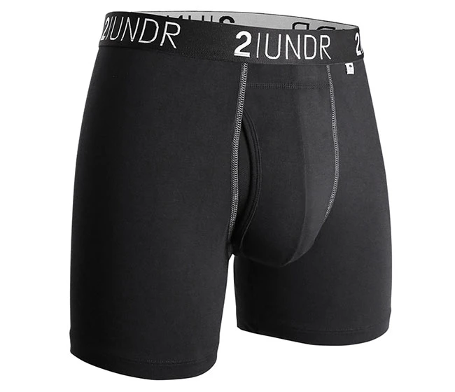 2UNDR Swing Shift Boxer Brief (Black)