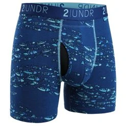 2UNDR Swing Shift Boxer Brief (Fish School)