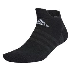 Adidas Tennis Cushioned Low Cut Socks (U) (Black)