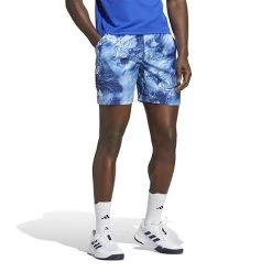 Adidas Melbourne Ergo Printed 7" Short (M) (Victory Blue)