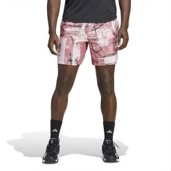 Adidas Club Graphic 7" Short (M) (Clear Pink)