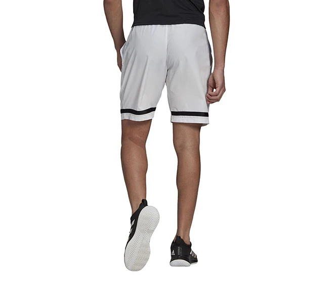 Adidas Club Short 9" (M) (White) - Image 3