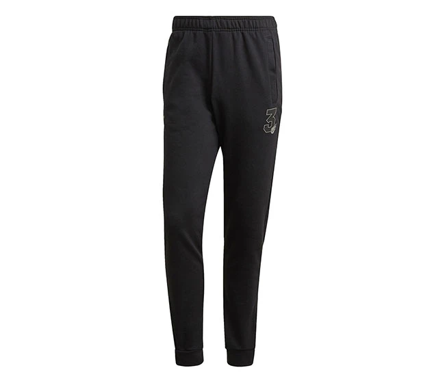 Adidas Tennis Graphic Pant (M) (Black)