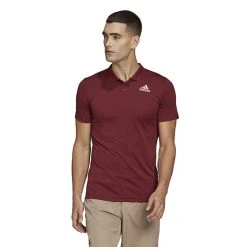 Adidas Freelift Polo (M) (Dark Red)
