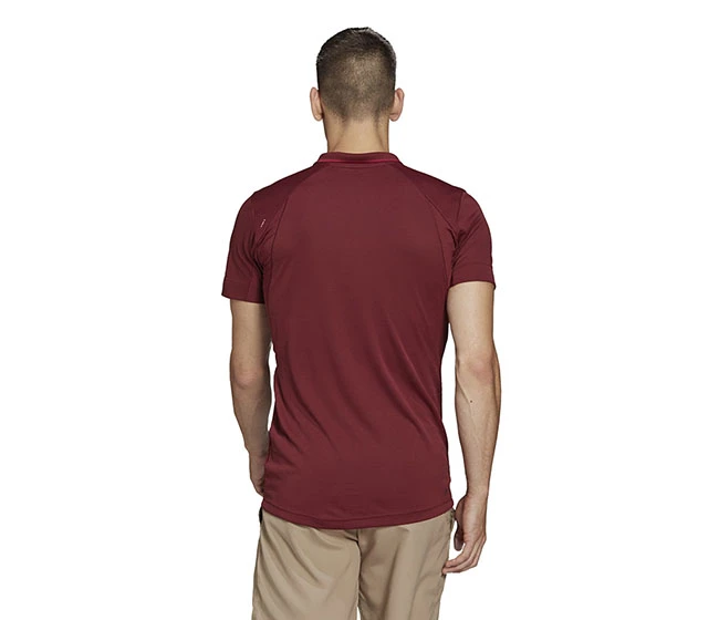 Adidas Freelift Polo (M) (Dark Red) - Image 2