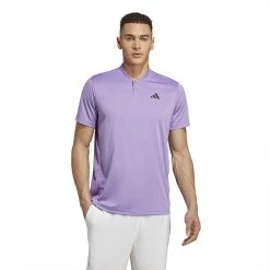 Adidas Club Henley (M) (Violet Fusion)
