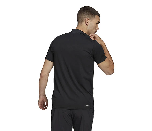 Adidas Club Pique Polo (M) (Black) - Image 2