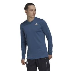 Adidas Freelift Long Sleeve Tee (M) (Wonder Steel)