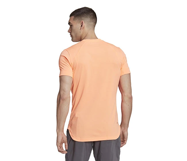 Adidas New York Freelift Tee (M) (Orange) - Image 2