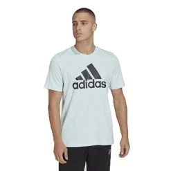 Adidas Badge Of Sport Essentials Tee (M) (Almost Blue)