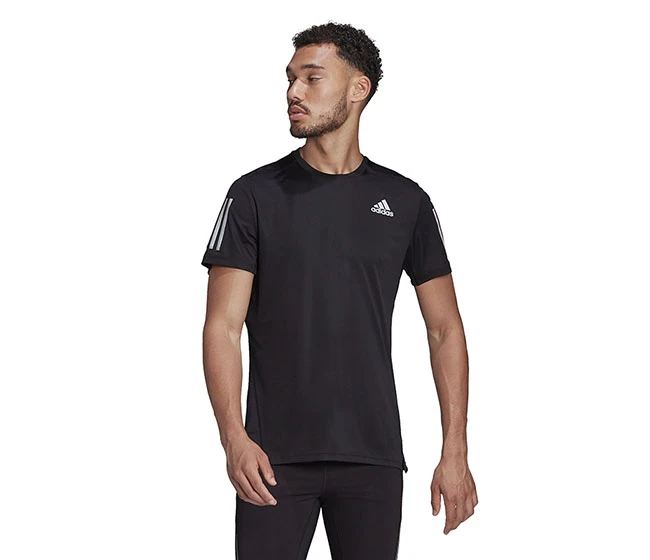 Adidas Own The Run Tee (M) (Black)