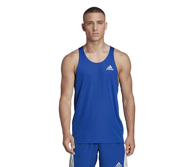 Adidas Own The Run Singlet (M) (Royal)