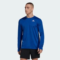 Adidas Own The Run Long Sleeve (M) (Royal)
