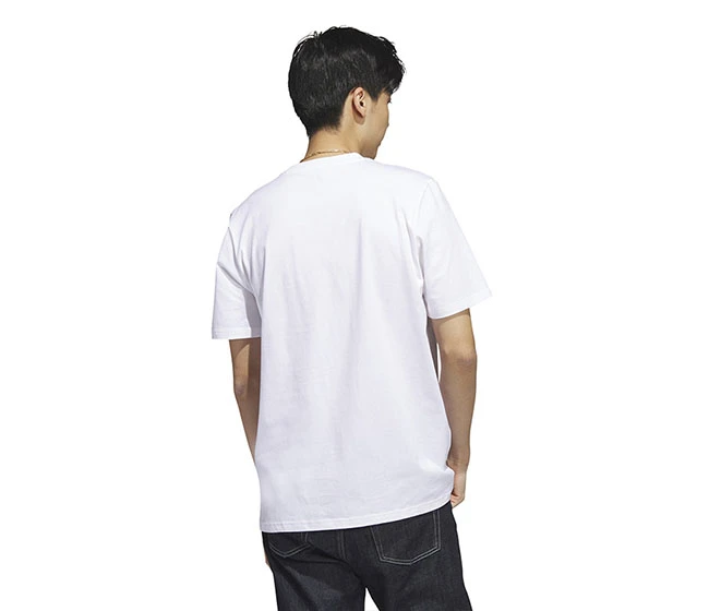 Adidas Americana BOS Graphic Tee (M) (White) - Image 2