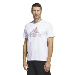 Adidas Americana Graphic Tee (M) (White)