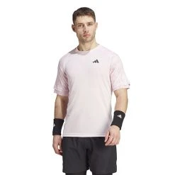 Adidas Melbourne Raglan Tee (M) (Clear Pink)