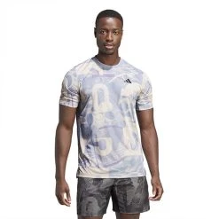 Adidas Club Graphic Tee (M) (Wonder Taupe)