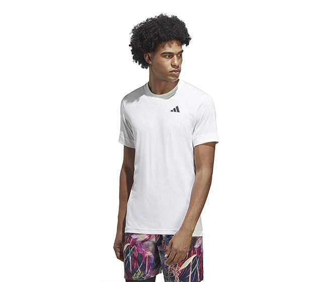 Adidas Tennis Freelift Tee (M) (White)