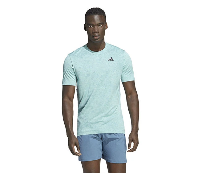 Adidas Tennis Freelift Tee (M) (Preloved Blue)