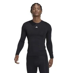 Adidas Techfit Training Long Sleeve Top (M) (Black)
