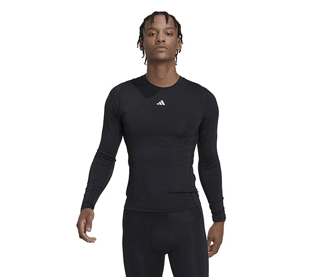 Adidas Techfit Training Long Sleeve Top (M) (Black)