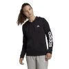 Adidas Essentials Full Zip Hoodie (W) (Black)
