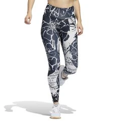 Adidas Optime Flower 7/8 Tight (W) (Black)