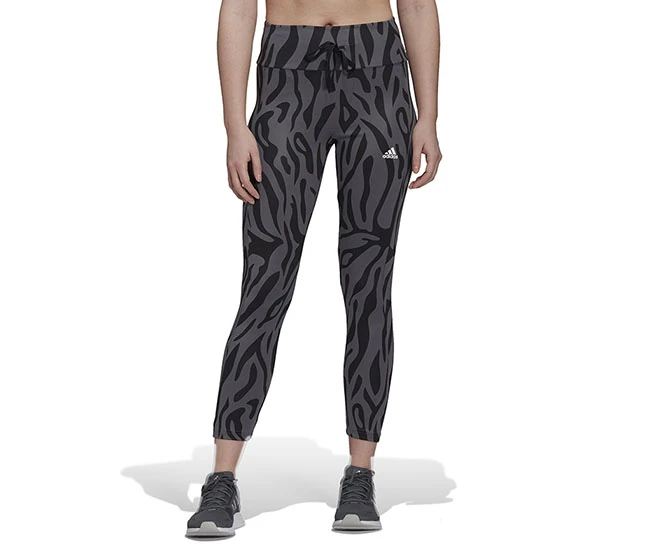 Adidas Tiger Print 7/8 Tight (W) (Grey)