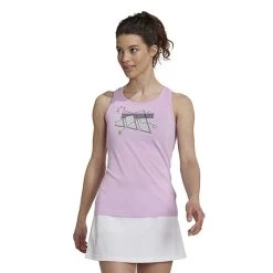 Adidas Category Graphic Tank (W) (Purple)