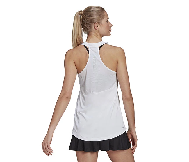Adidas Club Tank (W) (White) - Image 3