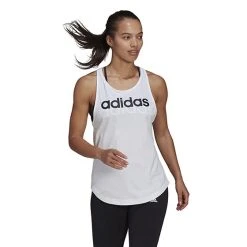 Adidas Essentials Linear Tank (W) (White)