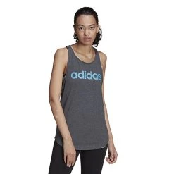 Adidas Essentials Linear Tank (W) (Dark Grey)