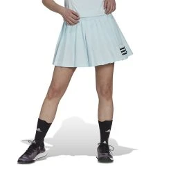 Adidas Club Pleated Skirt (W) (Light Blue)