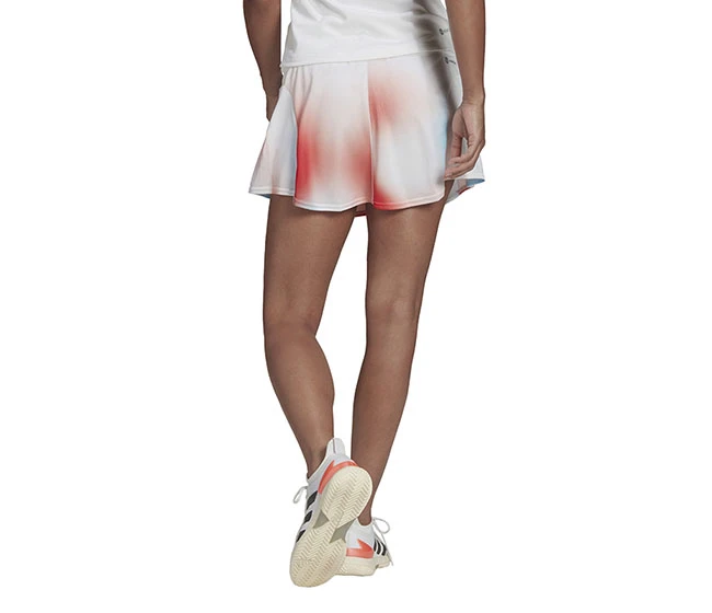 Adidas Melbourne Match Skirt (W) (White/Red) - Image 2