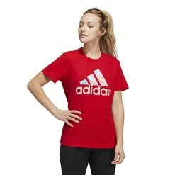 Adidas Americana Graphic Tee (W) (Scarlet)