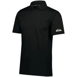 The Dink. The Dink Prism Polo (M) Black