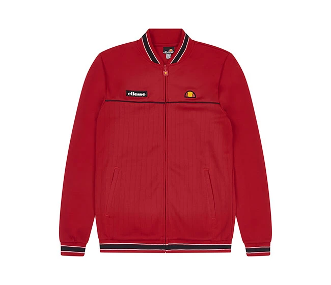 Ellesse Tommie Track Jacket (M) (Dark Red)