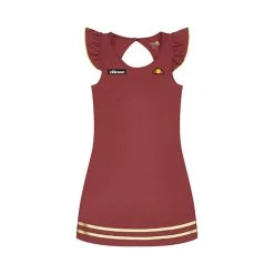 Ellesse Clovere Dress (W) (Burgundy)