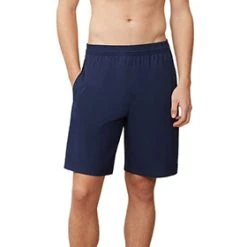 FILA Essentials 9" Hardcourt II Shorts (M) (Navy)