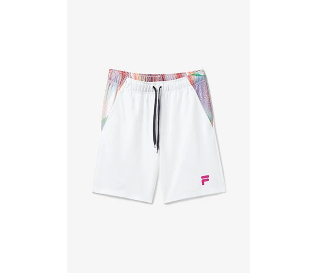 FILA Bevans Blackburn 8" Short (M) (White)