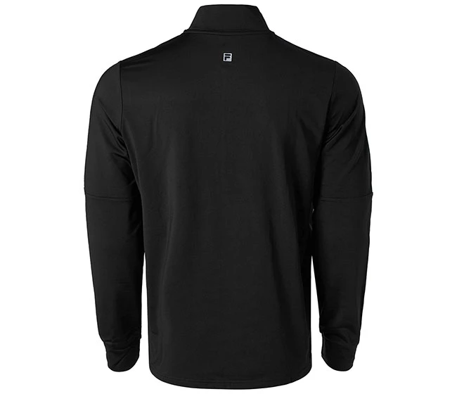 FILA Essentials Quarter Zip Pullover (M) (Black) - Image 2