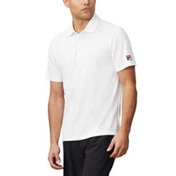 FILA Essentials Pique Polo (M) (White)