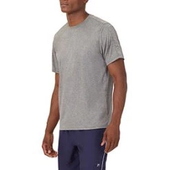 FILA Essentials Heathered Mesh Crew (M) (Grey)