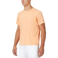 FILA Pickleball Short Sleeve Crew (M) (Orange)