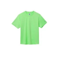 FILA Pickleball Scallop Hem Heathered Tee (M) (Green)