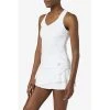 FILA Pickleball Halter Tank (W) (White)