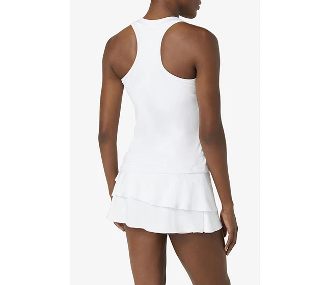 FILA Pickleball Halter Tank (W) (White) - Image 2