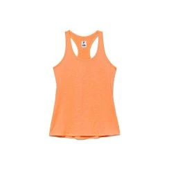 FILA Pickleball Heathered Racerback Tank (W) (Orange)