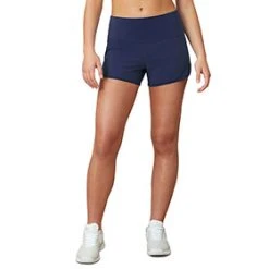 FILA Essentials Stretch Woven Shorts (W) (Navy)