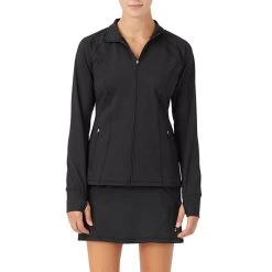 FILA Essentials Jacket (W) (Black)